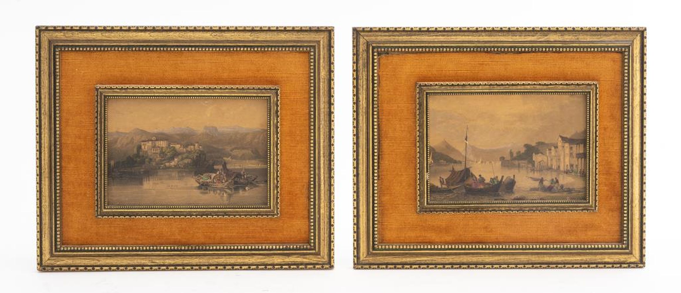 ITALIAN LANDSCAPE PRINTS 2 Two 363f33