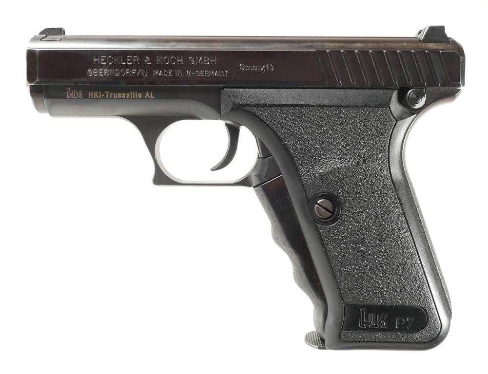 FIREARM HECKLER KOCH HK P7 PISTOL 363f7f