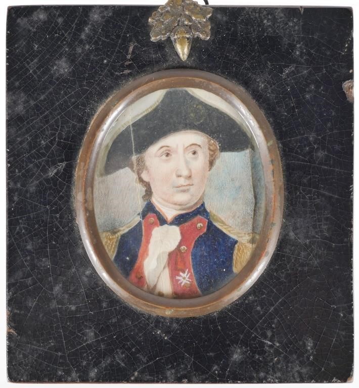 JOHN PAUL JONES MINIATURE PORTRAITMiniature 363f90