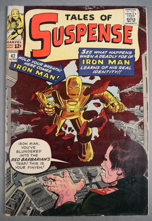 COMIC IRON MAN FOURTH APPEARANCEMarvel 363fab