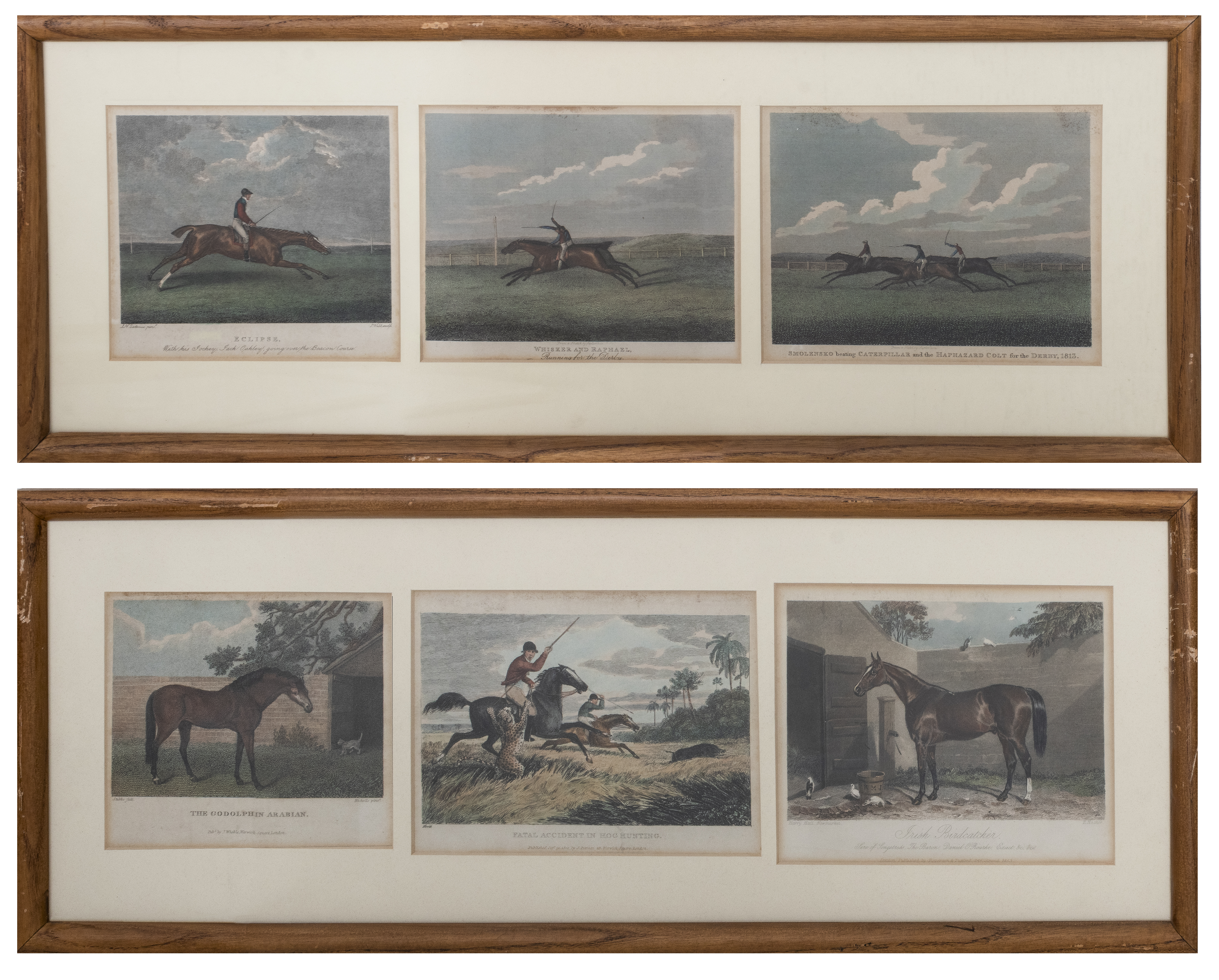 19TH CENTURY EQUESTRIAN ENGRAVINGS  363fd7