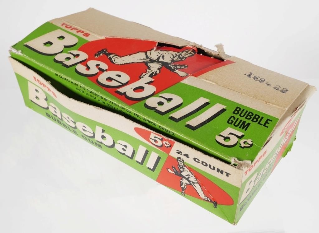 1958 TOPPS BASEBALL CARDS, EMPTY