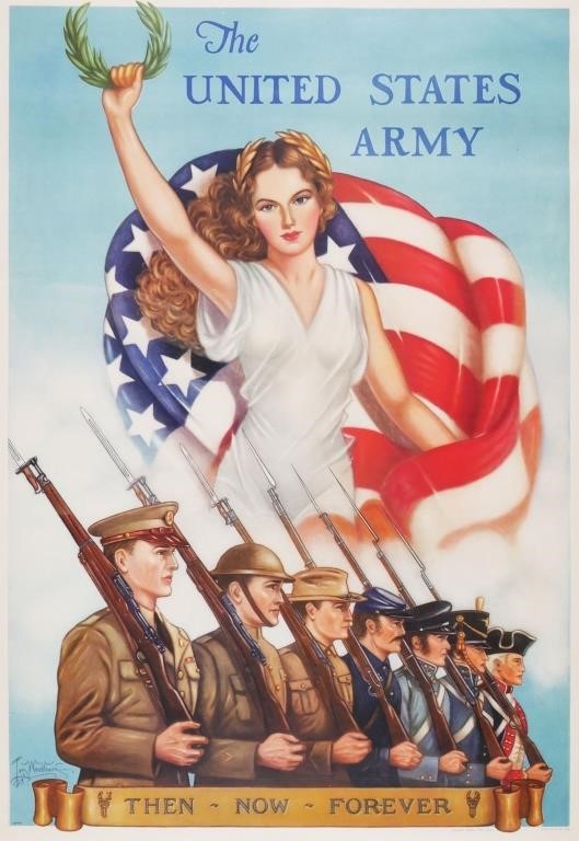 TOM WOODBURN, WWII RECRUITMENT POSTERLt.