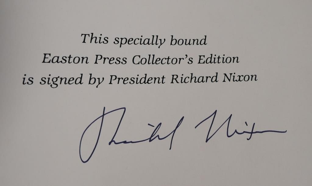 SIGNED BOOK THE MEMOIRS OF RICHARD