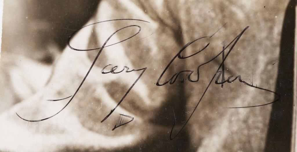 ACTOR GARY COOPER SIGNED PHOTOGRAPHPSA authenticated 364085