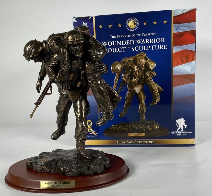 FRANKLIN MINT WOUNDED WARRIOR PROJECT