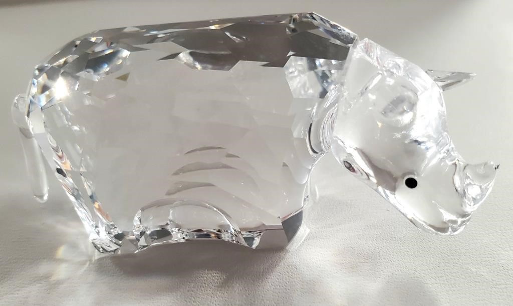 RETIRED SWAROVSKI RHINO #622941Swarovski