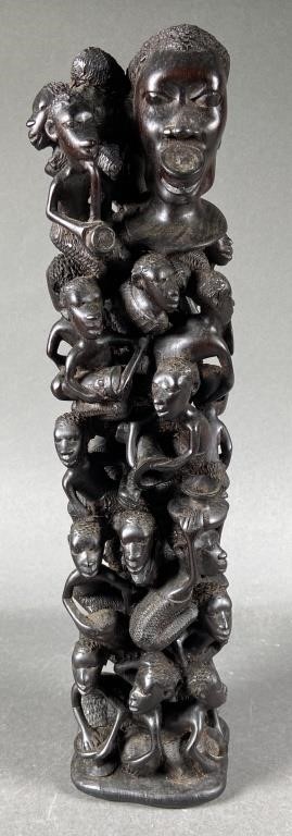 MAKONDE TREE OF LIFE STATUE MOTHER WITH