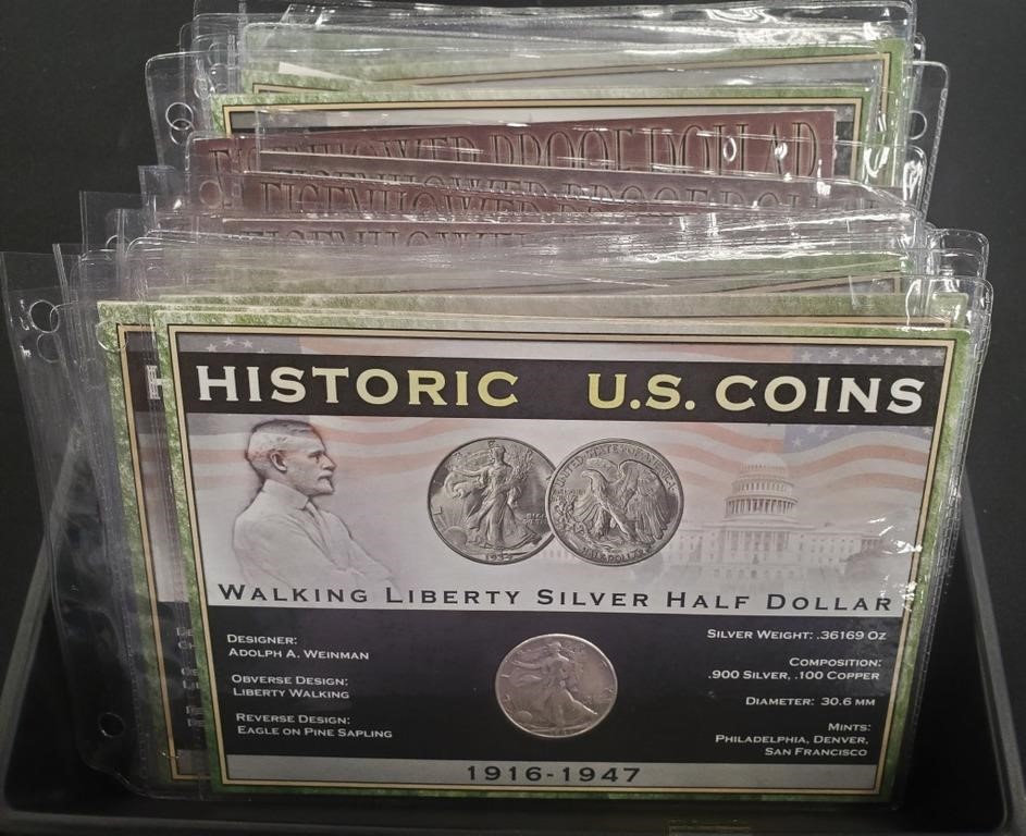 LOT OF 27 HISTORIC US COINSLot 364221