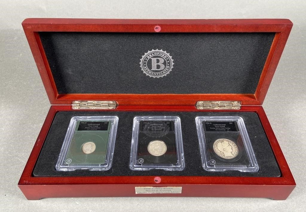 THE FIRST EVER SILVER COINS FROM 36422c