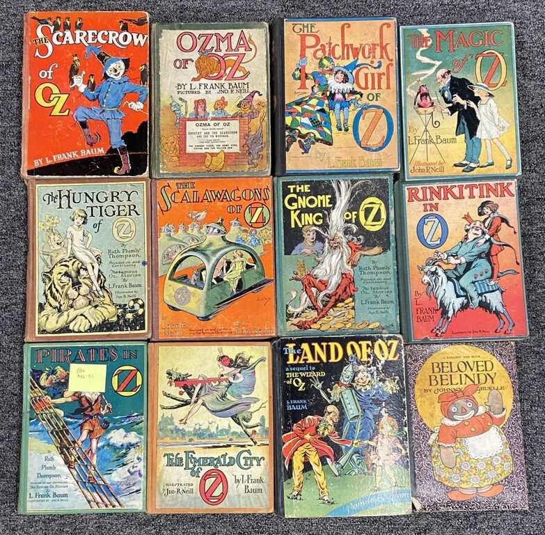  11 BOOKS OF OZ COLLECTION L  36422b