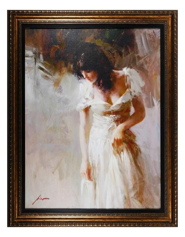 PINO DAENI PRINT WHITE RHAPSODYEmbellished