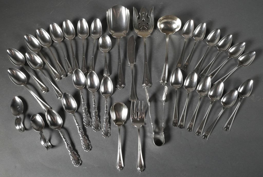 ASSORTED STERLING FLATWAREMixed 364298