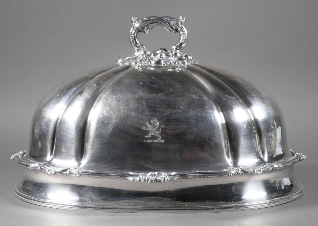 SILVER PLATED CLOCHE DOME SERVING 3642a9