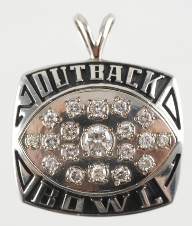 10K WHITE GOLD OUTBACK BOWL NECKLACE 364305