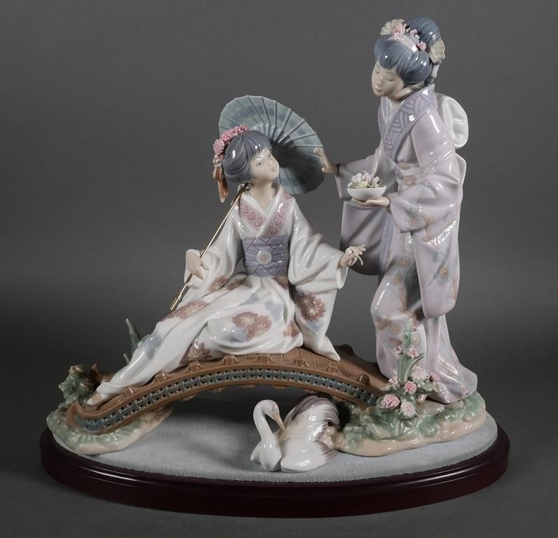 LLADRO 1445 SPRINGTIME IN JAPAN