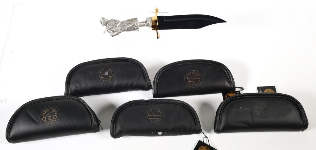  6 FRANKLIN MINT COLLECTORS KNIVESCollection 364486