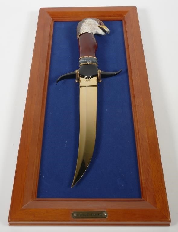 FRANKLIN MINT EAGLE BOWIE KNIFEFranklin 364510