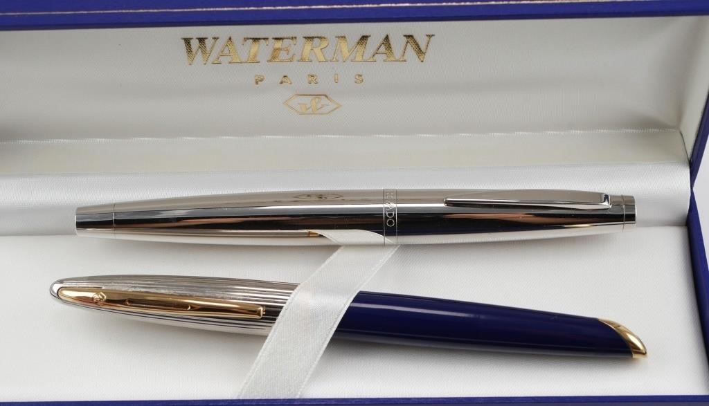 WATERMAN BALLPOINT & MOVADO FOUNTAIN