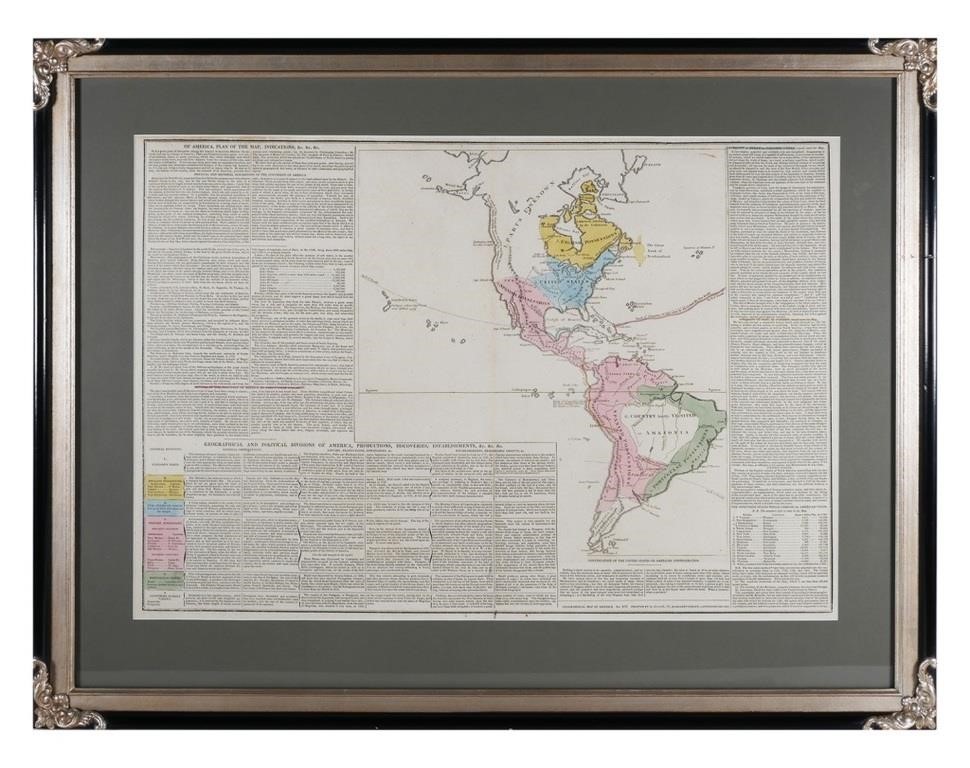 R. JUIGNE, GEOGRAPHICAL MAP OF