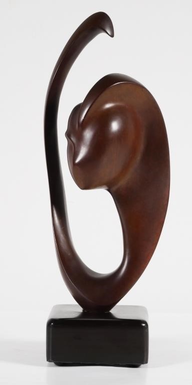 GEORGES CHARPENTIER ABSTRACT BRONZE