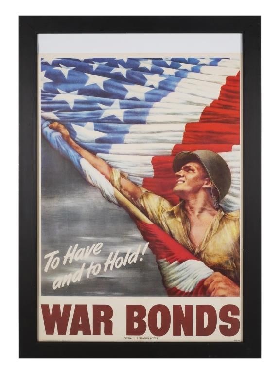 VIC GUINNELL WAR BONDS POSTERLarge