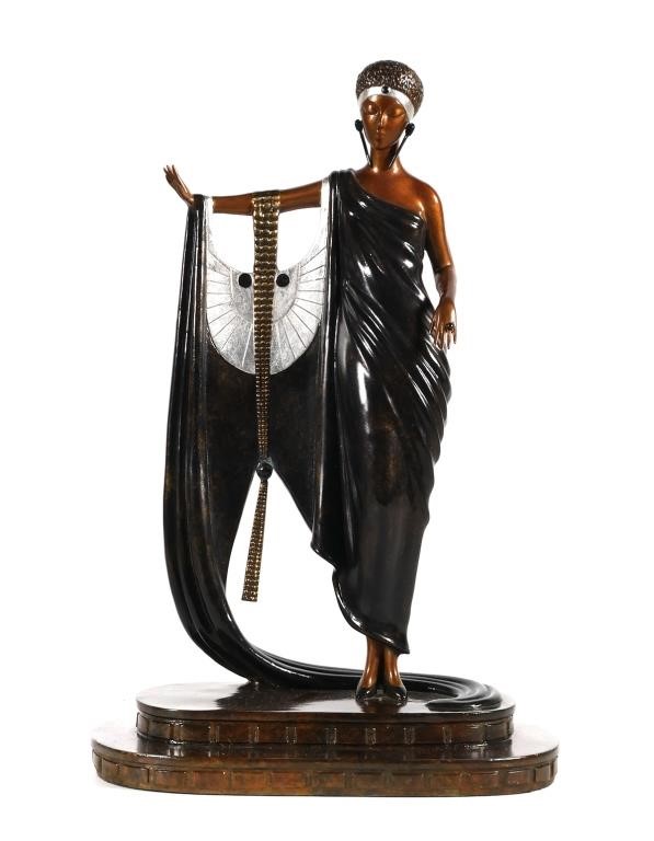 ERTE BRONZE GLAMOUR SCULPTUREErte 36467b