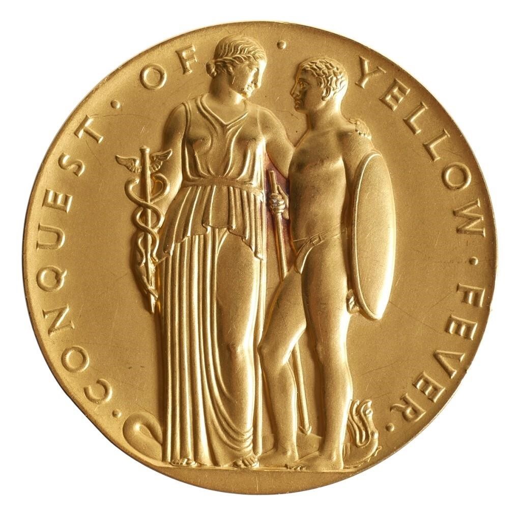 CONGRESSIONAL GOLD MEDAL YELLOW FEVER1929