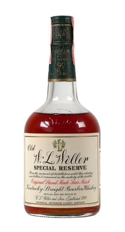 OLD WL WELLER SPECIAL RESERVE WHISKY