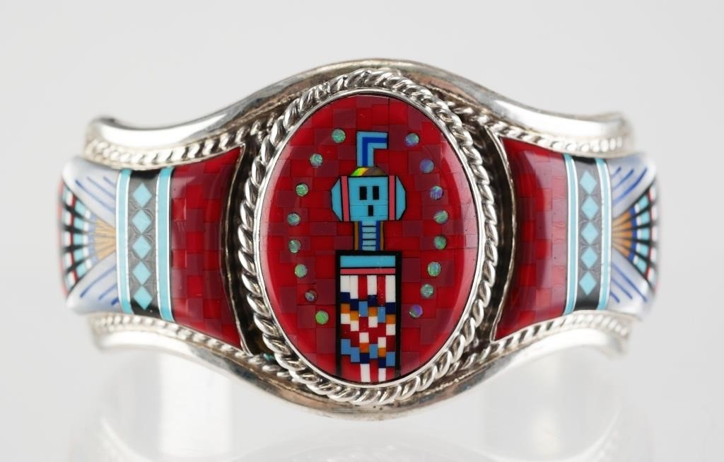 STERLING MICRO INLAY TURQUOISE 3646fe
