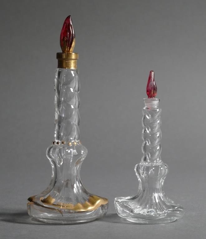 TWO BACCARAT SCHIAPARELLI PERFUME