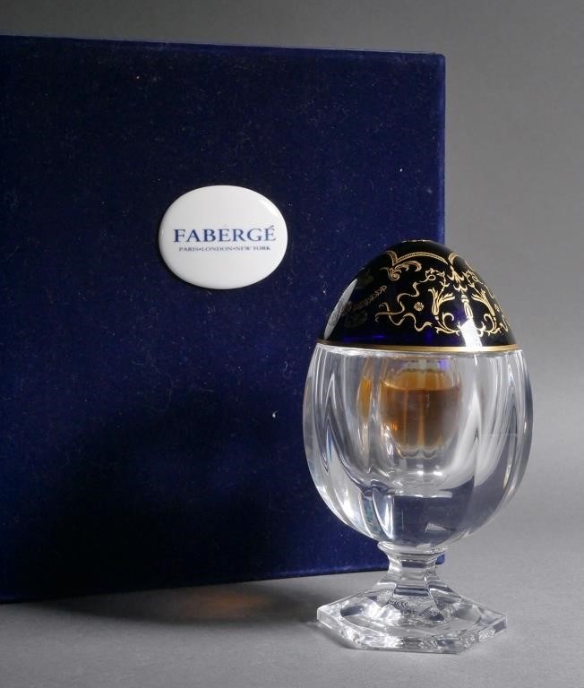 FABERGE EGG PERFUME FLACON BOXED 36473d
