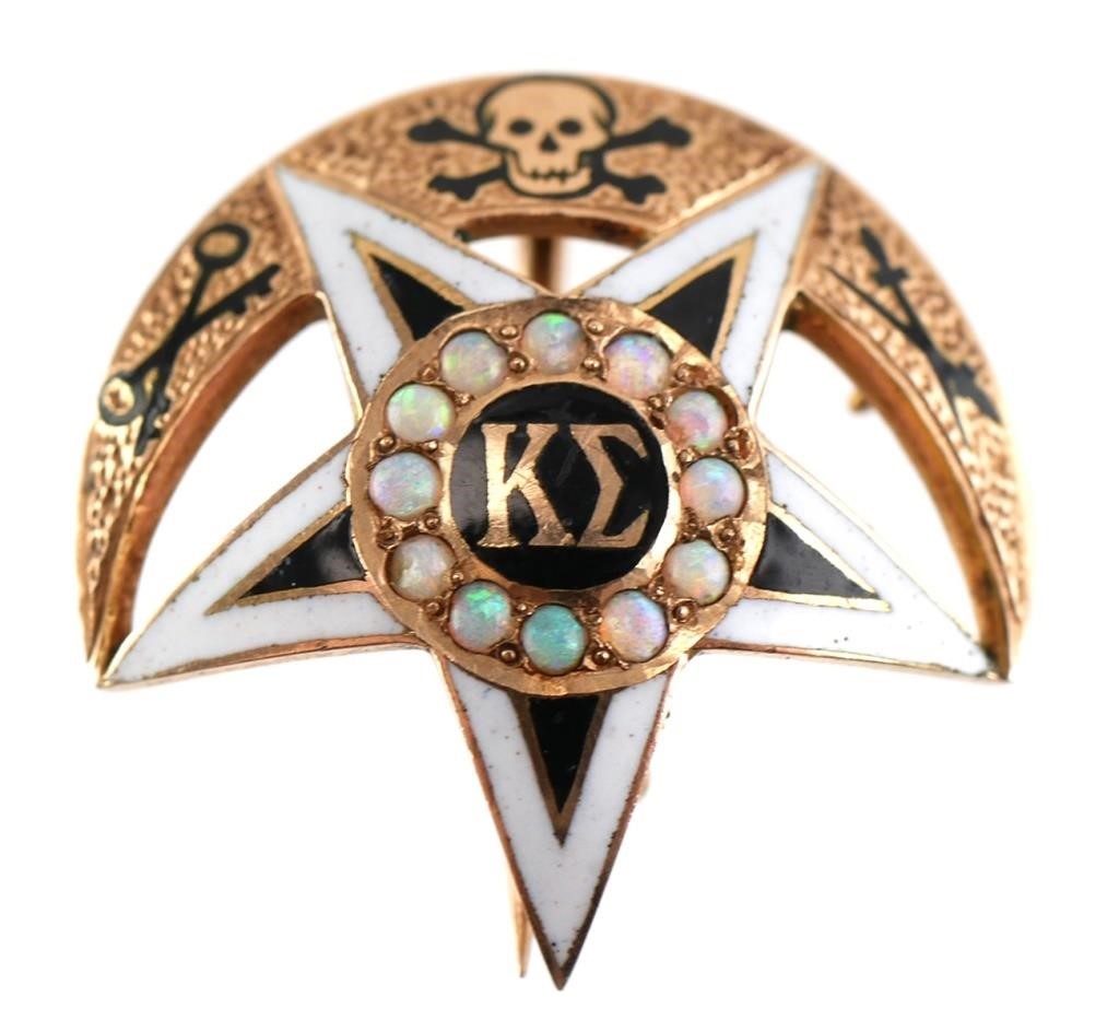 VINTAGE KAPPA SIGMA 10K GOLD PIN10K