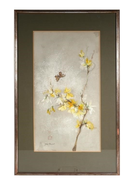 YOKO MORO KANEKO WATERCOLOR FLORALWatercolor 364825