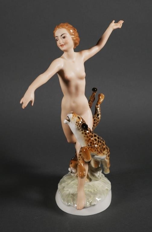 HUTSCHENREUTHER NUDE W/ LEOPARD