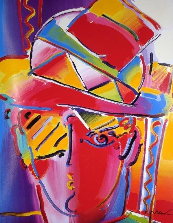 PETER MAX ZERO PRISMSeriolithograph 364881