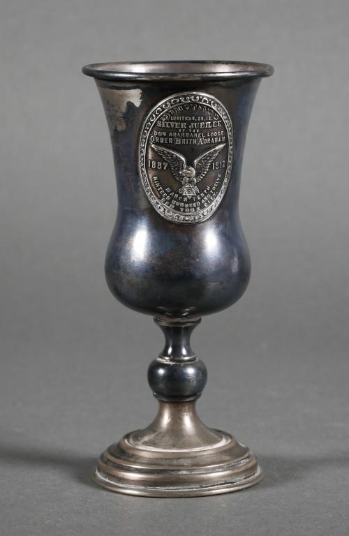 JUDAICA 1912 KIDDUSH RUSSIAN SILVER 3648a9