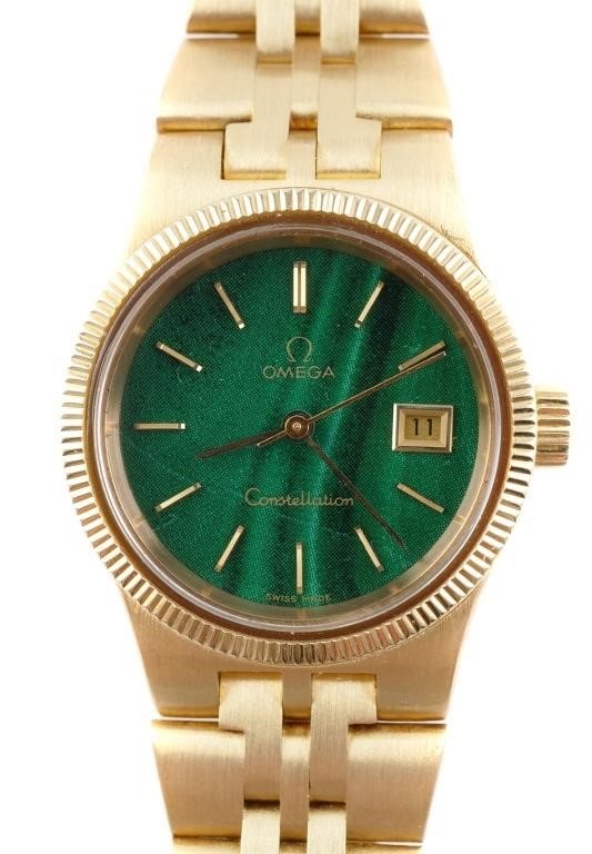 OMEGA CONSTELLATION 18K GOLD LADIES 3648e3