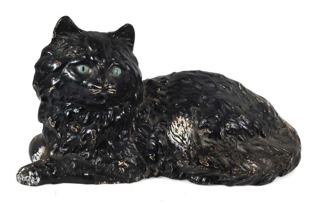 HUBLEY CAST IRON FIRESIDE PERSIAN CAT