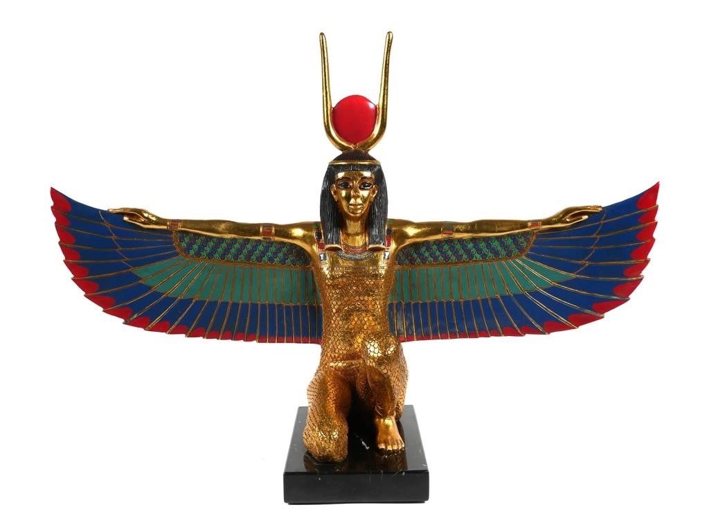 EGYPTIAN GODDESS ISIS STATUE AGI  364979