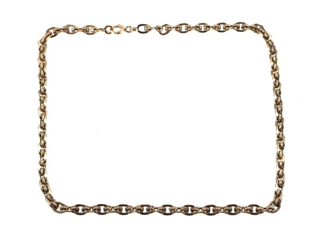 14K GOLD CHAIN NECKLACEVintage 3649a2