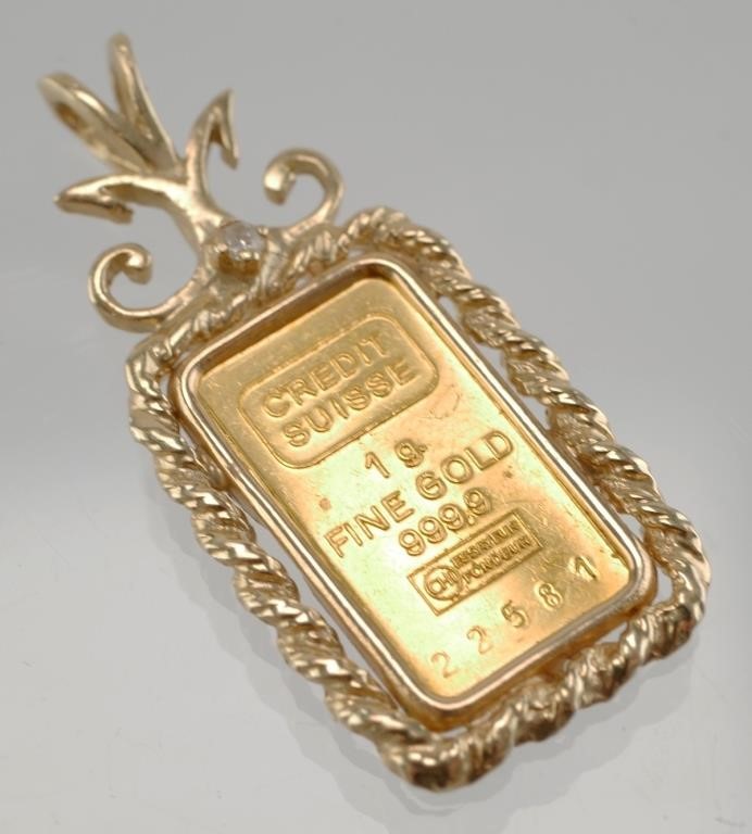 CREDIT SUISSE 1 GRAM FINE GOLD