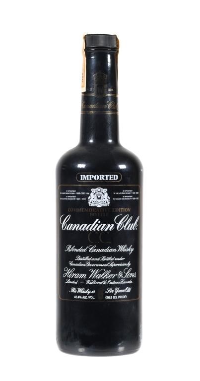 UNOPENED CANADIAN CLUB BOTTLE BLENDED 3649d0