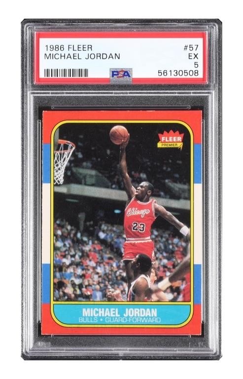 1986 FLEER MICHAEL JORDAN ROOKIE 364a0e