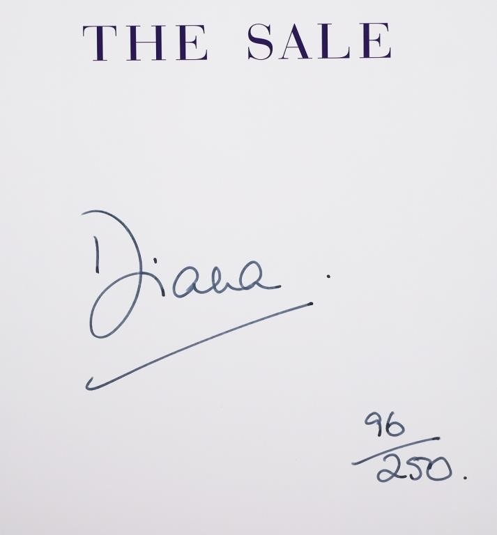 PRINCESS DIANA SIGNEDRare limited signed