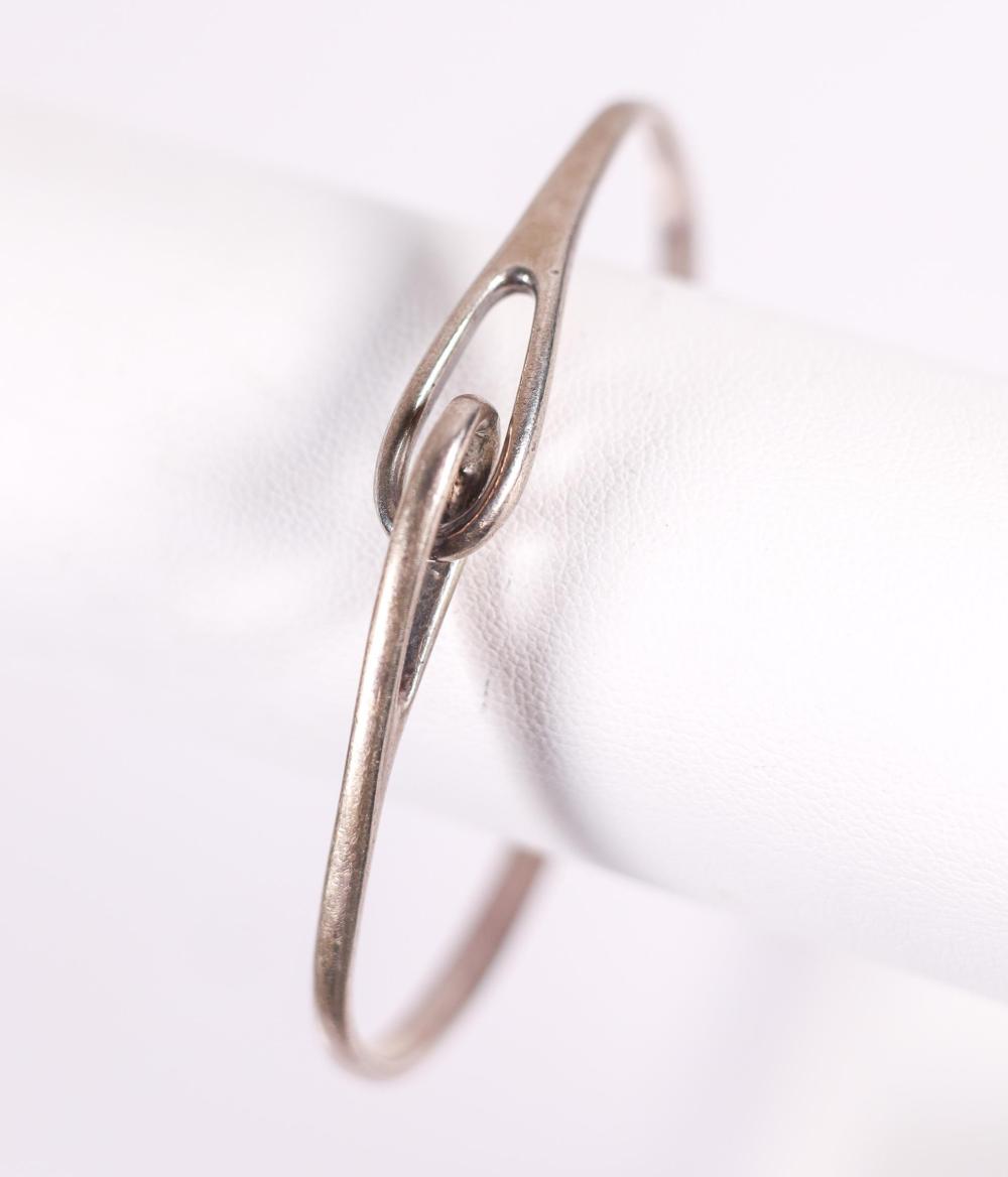 925 STERLING SILVER TIFFANY BANGLE 364b04