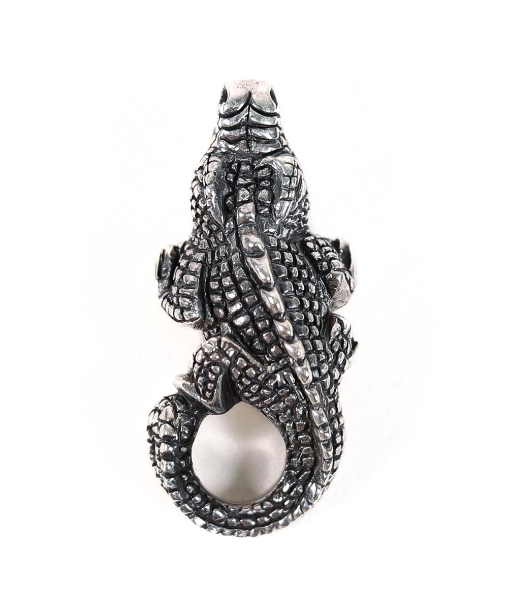 STERLING SILVER ALLIGATOR PENDANT  364b0e