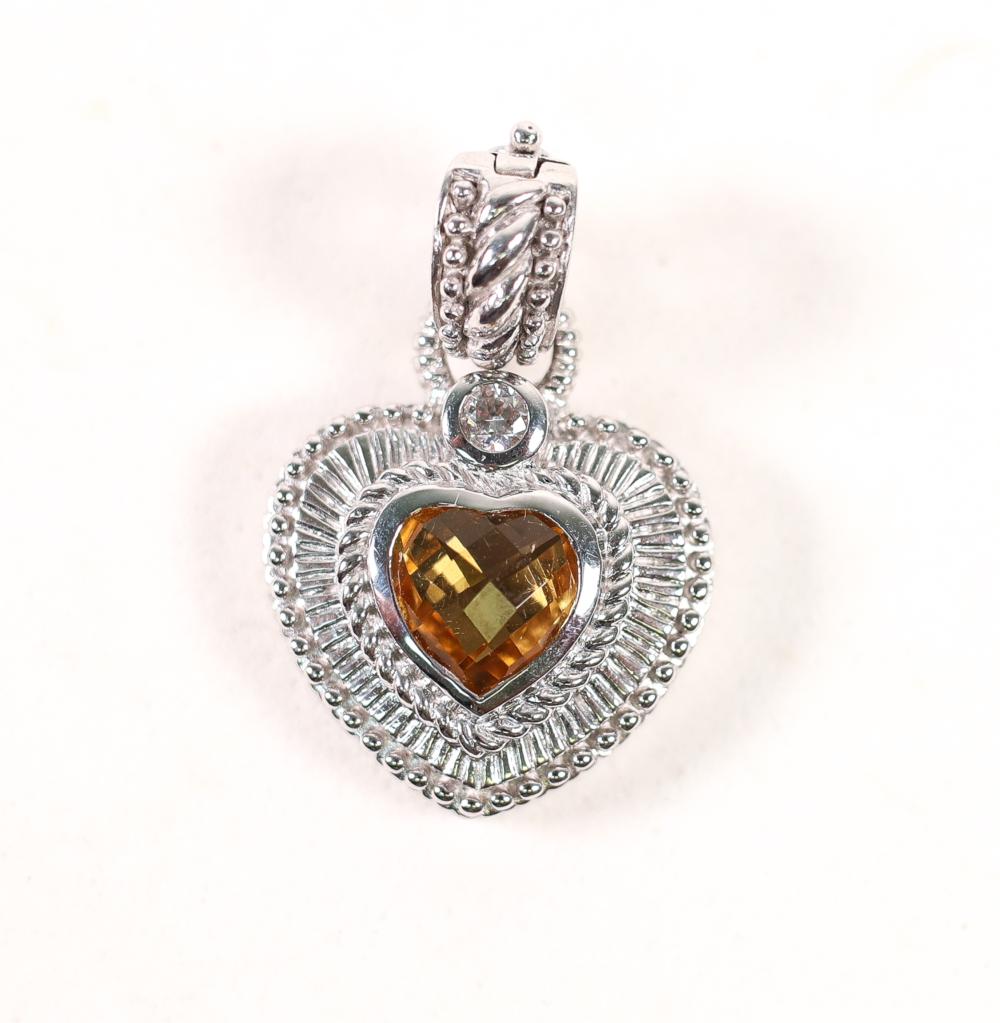 JUDITH RIPKA STERLING CITRINE &