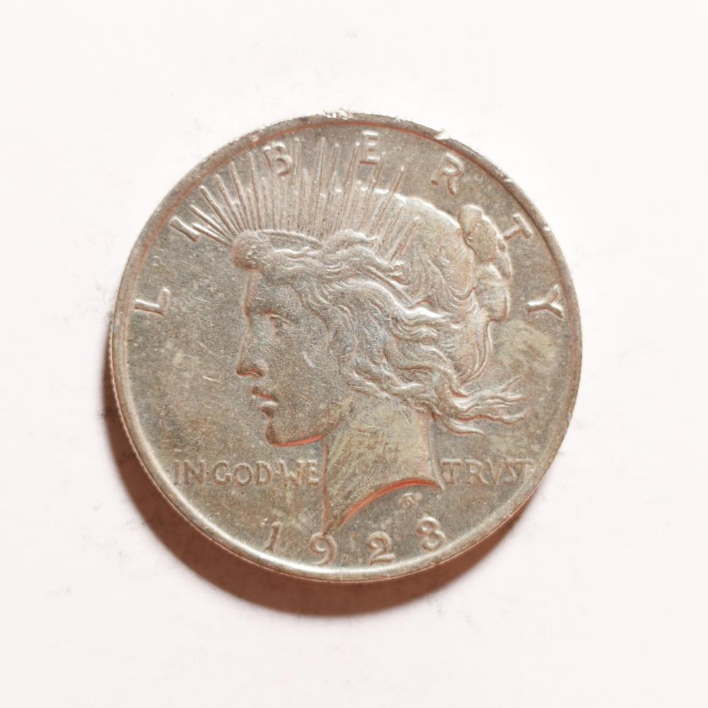 US PEACE DOLLAR 1923 PUS Peace 364b84