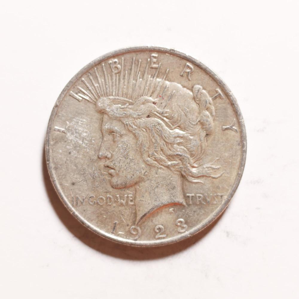 US PEACE DOLLAR 1923 PUS Peace 364b80